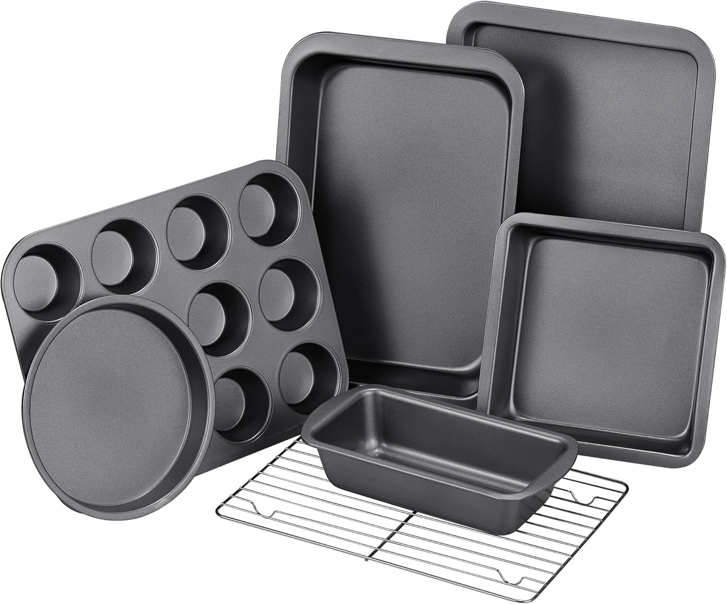 KITESSENSU Baking Pans Set 7-Piece