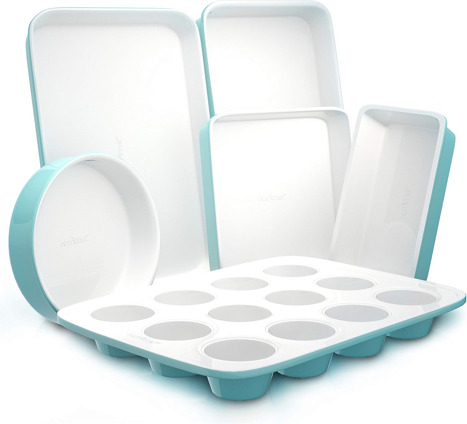 NutriChef 6-Piece Kitchen Oven Baking Set