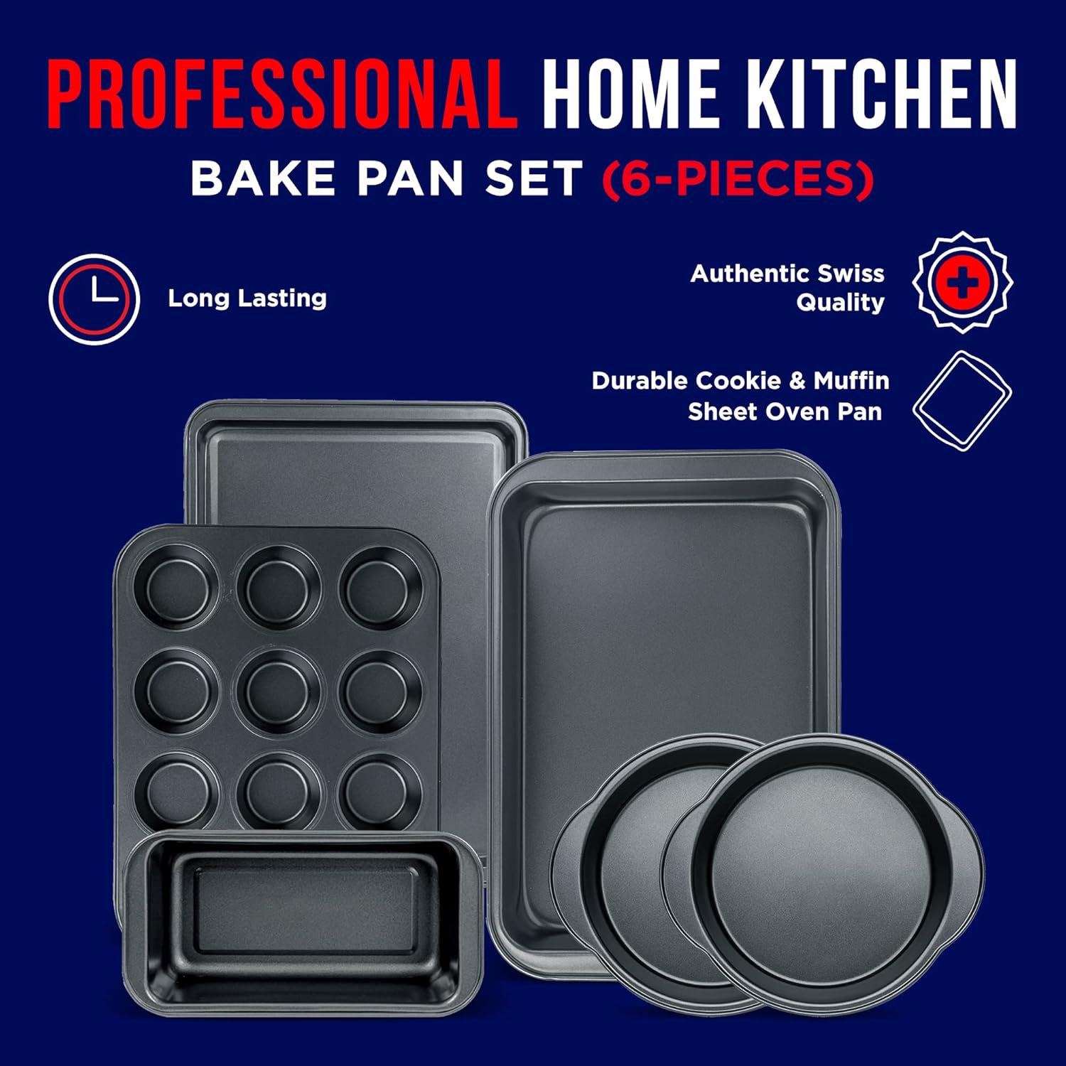 Bakken 6-Piece Baking Set